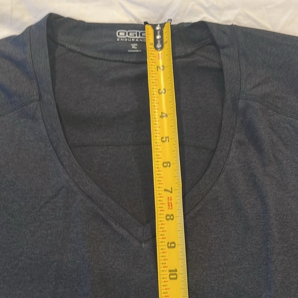 OGIO V-Neck Women's Active Endurance Top Size XL Charcoal Gray - Picture 8 of 8